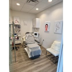 Skin Lab Med Spa - Private treatment room at Skin Lab Med Spa for facials, microneedling, and advanced skincare treatments.