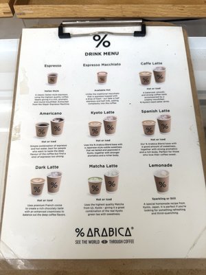 Menu photo 1 % Arabica Los Angeles, CA Menu photo 1 % Arabica Los Angeles, CA