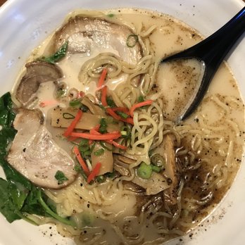 Tong Sake House - Tonkotsu Ramen for $8.50 during the lunch! Quite salty but I like it! ;) - Korean Near Me - Poway, California Tong Sake House - Tonkotsu Ramen for $8.50 during the lunch! Quite salty but I like it! ;) - Korean Near Me - Poway, California