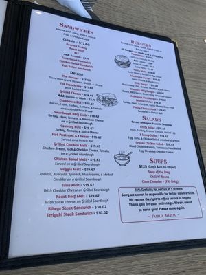 Menu photo 6 Garcias Country Kitchen San Jose, CA