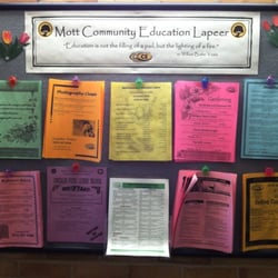 Mott Community Education, Lapeer - Our regularly updated class board.