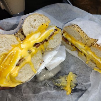 El Bagel - B.E.C With Everything bagel. This bagel was so good. Must try! - Bagels Near Me - Miami, Florida