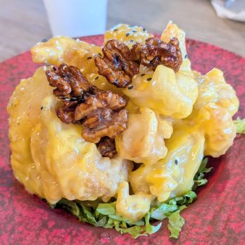 Tao‘s Fresh - Honey walnut shrimp, too much mayo for our taste and too little of walnuts - Asian Fusion Near Me - Newark, California