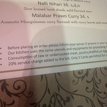 Bombay Velvet - 20% mandatory tip. Why. I will tip 20% or higher for quality food and services. tab still demanded tip? you can fool some people. - Indian Near Me - Reston, Virginia Bombay Velvet - 20% mandatory tip. Why. I will tip 20% or higher for quality food and services. tab still demanded tip? you can fool some people. - Indian Near Me - Reston, Virginia