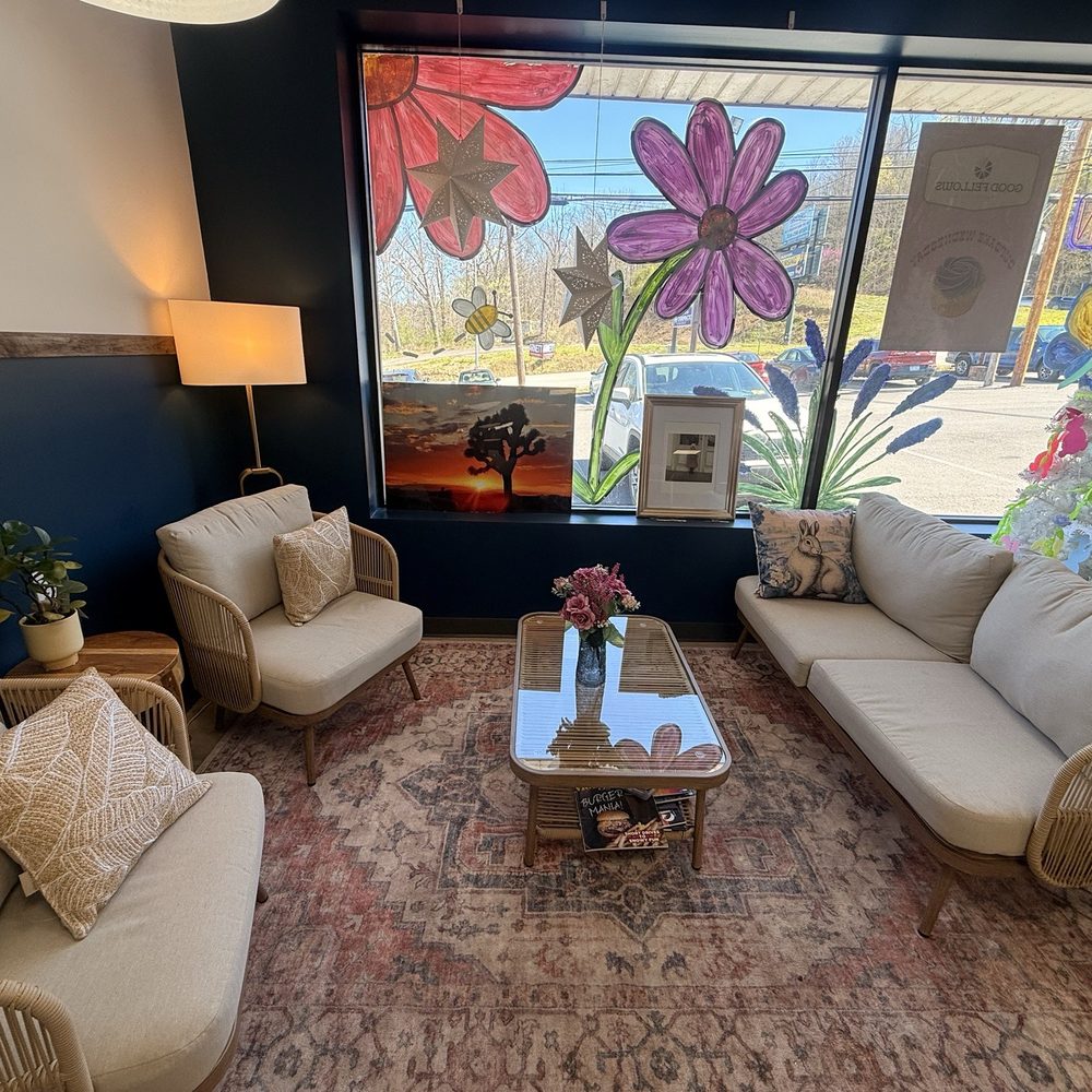 Good Fellows Baking - Sitting area: So cute - Bakeries Near Me - Morgantown, West Virginia
