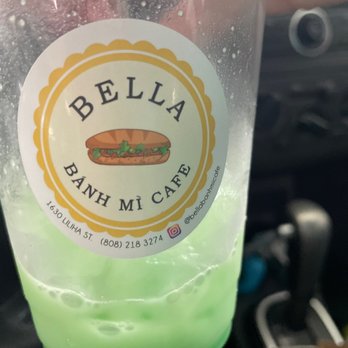 Bella Banh Mi Cafe - Mung bean milk - Sandwiches Near Me - Honolulu, Hawaii