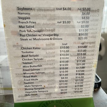 Kuni Restaurant - Pups menu 3.20.22 - Japanese Near Me - Waipahu, Hawaii Kuni Restaurant - Pups menu 3.20.22 - Japanese Near Me - Waipahu, Hawaii