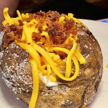 Texas Roadhouse - Loaded Baked Potato - Salad Near Me - Roswell, New Mexico Texas Roadhouse - Loaded Baked Potato - Salad Near Me - Roswell, New Mexico