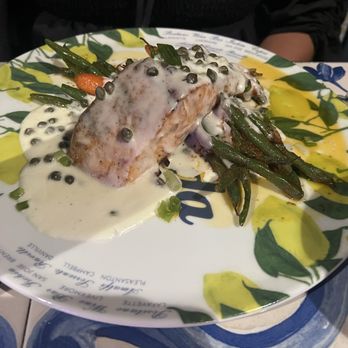 Locanda Capri - Pollo al Limone (double veggies, sub salmon) - Italian Near Me - Brentwood, California Locanda Capri - Pollo al Limone (double veggies, sub salmon) - Italian Near Me - Brentwood, California