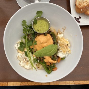 Naked Cafe - Harmony Bowl (asked to remove bacon) - Breakfast & Brunch Near Me - Solana Beach, California Naked Cafe - Harmony Bowl (asked to remove bacon) - Breakfast & Brunch Near Me - Solana Beach, California