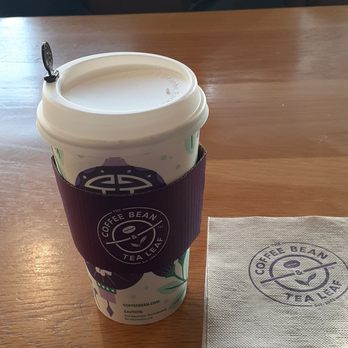 The Coffee Bean & Tea Leaf - Peppermint decaf latte w/almond milk on 12/23/2023 - Coffee & Tea Near Me - Torrance, California The Coffee Bean & Tea Leaf - Peppermint decaf latte w/almond milk on 12/23/2023 - Coffee & Tea Near Me - Torrance, California