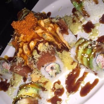 O Sushi - The Volcano roll and Super California roll combined. Such a good idea to combine the two. Extremely good sushi. - Japanese Near Me - Santa Rosa, California O Sushi - The Volcano roll and Super California roll combined. Such a good idea to combine the two. Extremely good sushi. - Japanese Near Me - Santa Rosa, California
