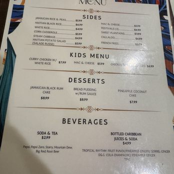 Reggae Jerk Hut - Back page menu - Caribbean Near Me - McKinney, Texas Reggae Jerk Hut - Back page menu - Caribbean Near Me - McKinney, Texas