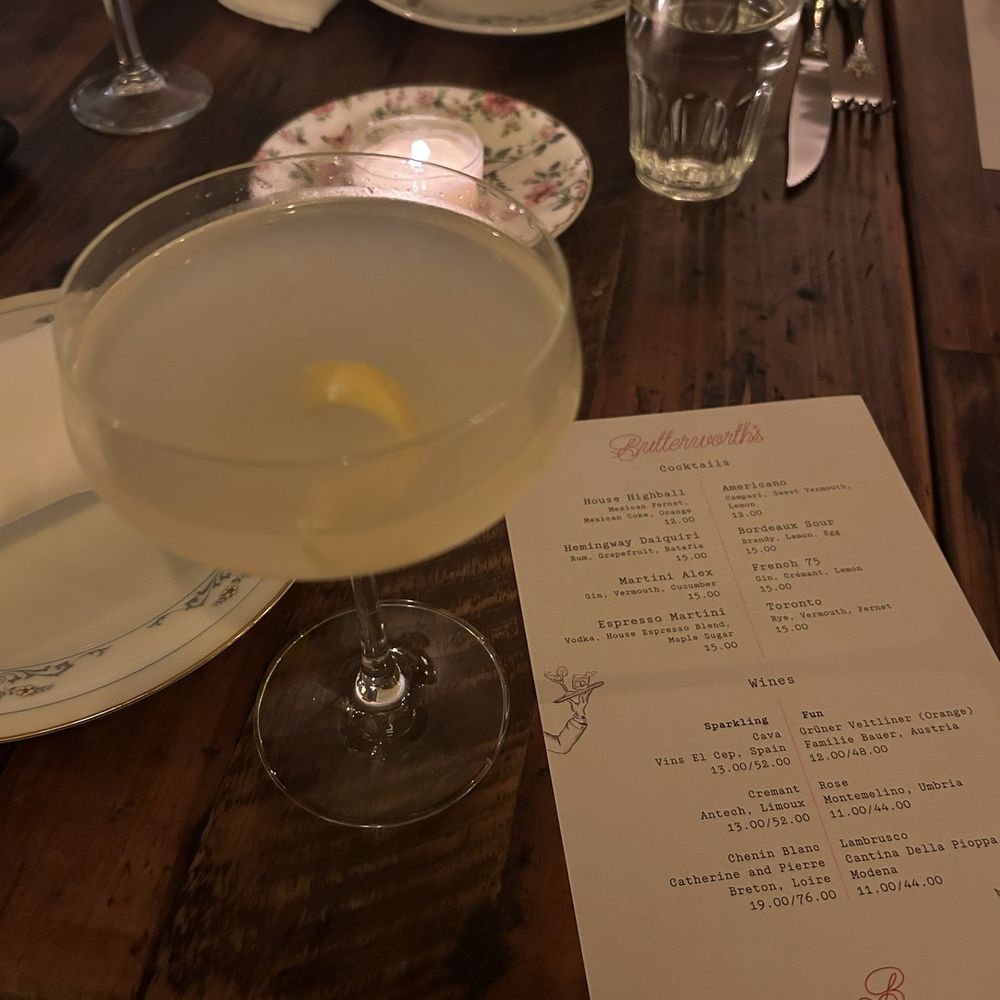 Butterworth’s - French 75 - Coffee & Tea Near Me - Washington, DC, District of Columbia