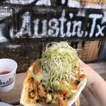 The Vegan Nom - Rockin Vegan Migas - Vegan Near Me - Austin, Texas