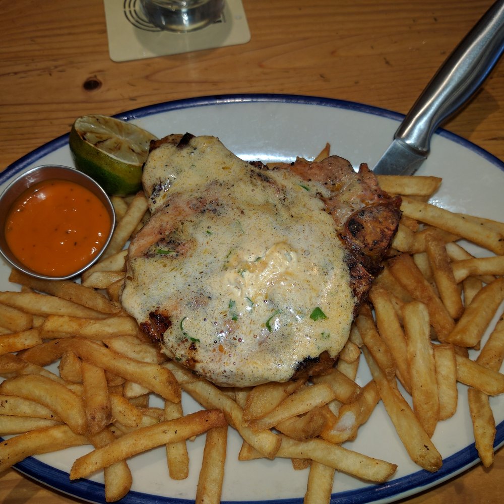 The Rustic - Best damn pork chops - New American Near Me - Dallas, Texas