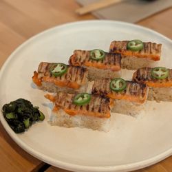Kioku Kitchen - Salmon oshi