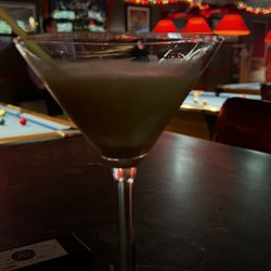Classics Sports Bar - Carmel Apple martini that came as a half serving.