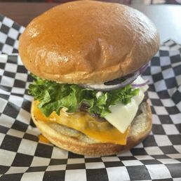 double decker burger