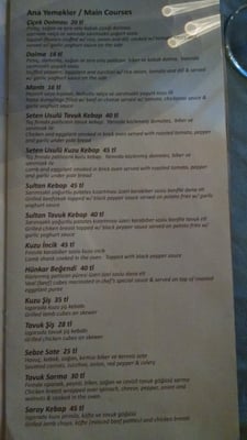 Menu photo 4 Seten Restaurant Goreme, 50 Menu photo 4 Seten Restaurant Goreme, 50