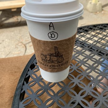 Sunergos Coffee - Decaf with room for a little milk. Best decaf I have ever had. - Coffee & Tea Near Me - Louisville, Kentucky