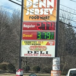 Penn Jersey - Gas prices
