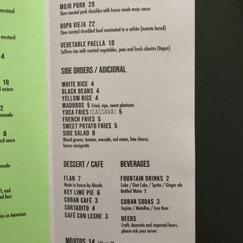 The Cube Inn - menu - Cuban Near Me - Tarrytown, New York The Cube Inn - menu - Cuban Near Me - Tarrytown, New York