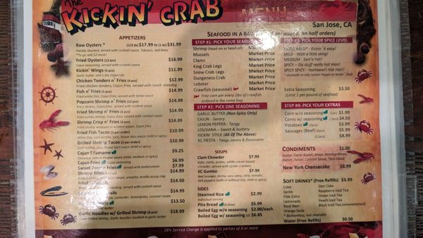Menu photo 4 The Kickin' Crab San Jose, CA Menu photo 4 The Kickin' Crab San Jose, CA