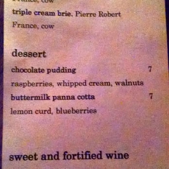 20 Spot - Cheeses, desserts, and sweet wines (Thursday dinner 2014-05-15) - New American Near Me - San Francisco, California