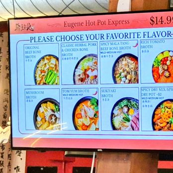 Eugene Hot Pot Express - Favorite broth flavors - Hot Pot Near Me - Eugene, Oregon Eugene Hot Pot Express - Favorite broth flavors - Hot Pot Near Me - Eugene, Oregon