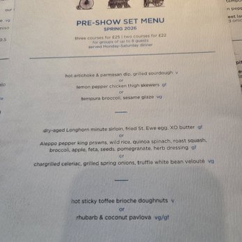 Rail House Cafe - Theater menu - Coffee & Tea Near Me - London, XGL