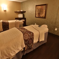Massage Heights - Couples room allows two persons to receive massages together