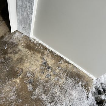 Gerald Giel Garage Doors - No gaps aluminum ran into the concrete gap and calked. - Garage Door Services Near Me - Butler, Pennsylvania Gerald Giel Garage Doors - No gaps aluminum ran into the concrete gap and calked. - Garage Door Services Near Me - Butler, Pennsylvania