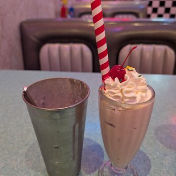 Corvette Diner - Strawberry Shake - Diners Near Me - San Diego, California Corvette Diner - Strawberry Shake - Diners Near Me - San Diego, California