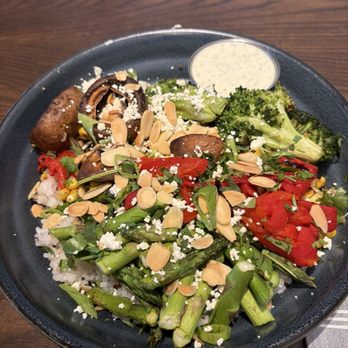 Burtons Grill & Bar - Roasted vegetable bowl - New American Near Me - Bel Air, Maryland Burtons Grill & Bar - Roasted vegetable bowl - New American Near Me - Bel Air, Maryland