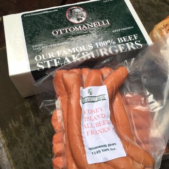 Ottomanelli Butcher Shoppe - Awesome hot dogs and burgers for grilling. - Meat Shops Near Me - New York, New York Ottomanelli Butcher Shoppe - Awesome hot dogs and burgers for grilling. - Meat Shops Near Me - New York, New York