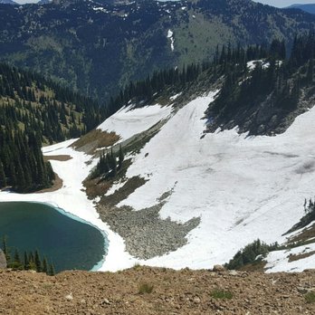 Mt. Rainier Gondola - View from the trail (easy paved trail) - Tours Near Me - Enumclaw, Washington Mt. Rainier Gondola - View from the trail (easy paved trail) - Tours Near Me - Enumclaw, Washington