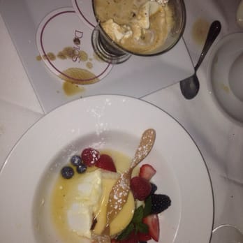 Davio's - Espresso ice cream dessert and panna cotta - Italian Near Me - Boston, Massachusetts