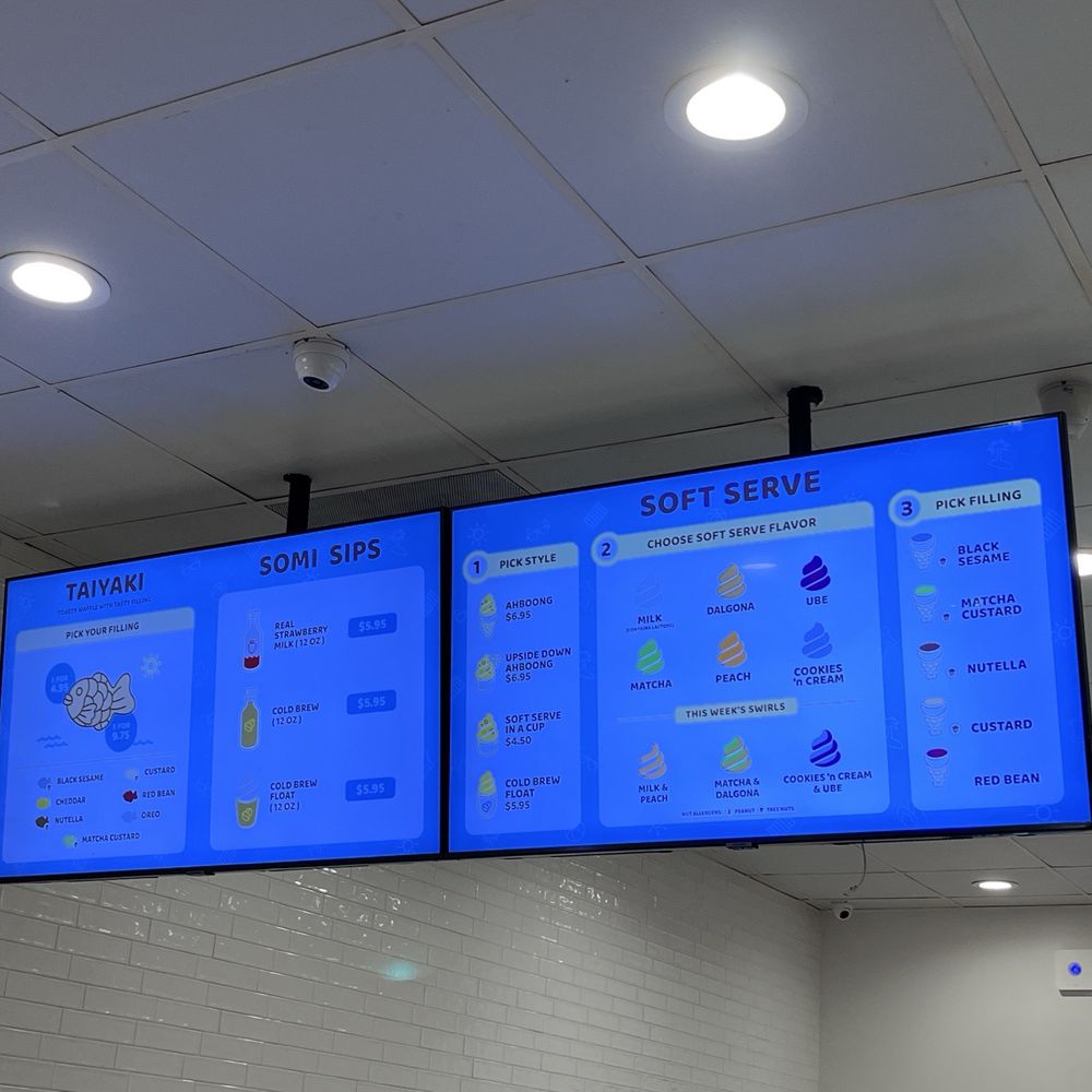 Somisomi - Menu - Ice Cream & Frozen Yogurt Near Me - Irvine, California Somisomi - Menu - Ice Cream & Frozen Yogurt Near Me - Irvine, California