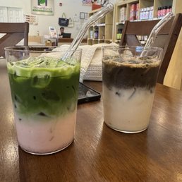 Brown Sugar Hojicha Latte Brown Sugar Hojicha Latte