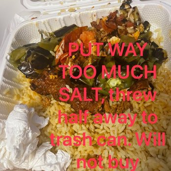 Cafe X2O - Monrovia - VERY VERY SALTY! TOO MUCH SALT, threw half away to trash can - Lebanese Near Me - Monrovia, California Cafe X2O - Monrovia - VERY VERY SALTY! TOO MUCH SALT, threw half away to trash can - Lebanese Near Me - Monrovia, California