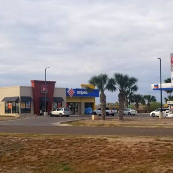 Jack in the Box - View from street... Jack is duplexing with Stripes / Chevron. - Tacos Near Me - Hidalgo, Texas
