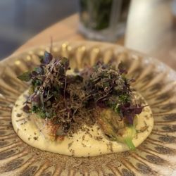 Urban Hearth - Stuffed squash blossoms- delicious!!