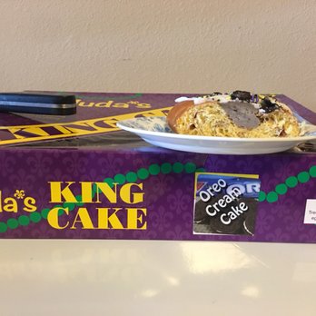 Caluda's King Cake - Oreo Cream Cake - Bakeries Near Me - Harahan, Louisiana Caluda's King Cake - Oreo Cream Cake - Bakeries Near Me - Harahan, Louisiana