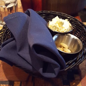Pelican's Restaurant - Complimentary Bread - The garlic that came with was awesome! - Seafood Near Me - Albuquerque, New Mexico
