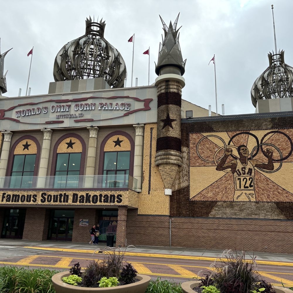 Corn Palace - Corn Palace Front Exterior - Museums Near Me - Mitchell, South Dakota