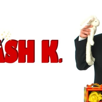 Ash K. - Magician - Your kids will NOT find Ash K. scary, even with that mustache! However, he doesn't always do well with bunnies himself. - Magicians Near Me Ash K. - Magician - Your kids will NOT find Ash K. scary, even with that mustache! However, he doesn't always do well with bunnies himself. - Magicians Near Me