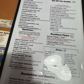 Zingo's Cafe - Breakfast menu. - Breakfast & Brunch Near Me - Bakersfield, California