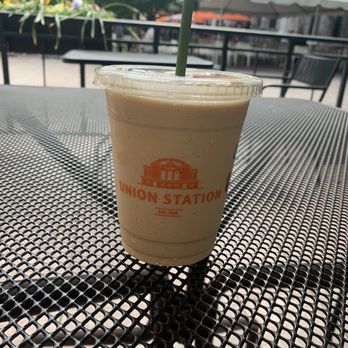 Pigtrain Coffee Co - Loved sipping my drink and people watching on the patio! - Coffee & Tea Near Me - Denver, Colorado