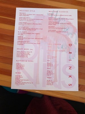 Menu photo 2 Welcome Diner Tucson, AZ
